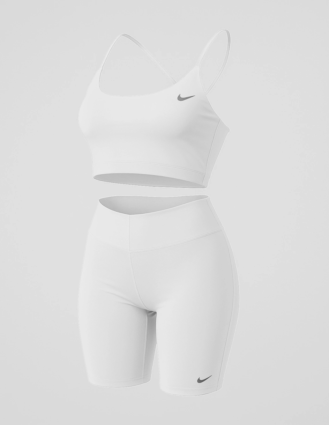 ست نیم تنه و شلوارک ورزشی زنانه نایکی Neely W