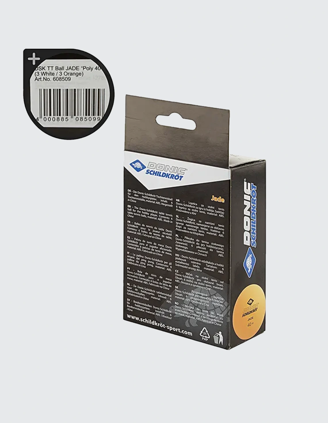 توپ پینگ پنگ - - شیلدکروت 40+ JADE بسته 6 عددی OLK