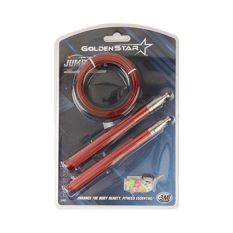 طناب کابلی Unisex بدون برند فیت گلدن استارGS-0808